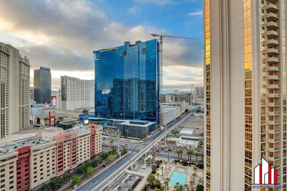 Mgm Signature-18-701 1Br2Ba Strip View Balcony Las Vegas Exterior foto